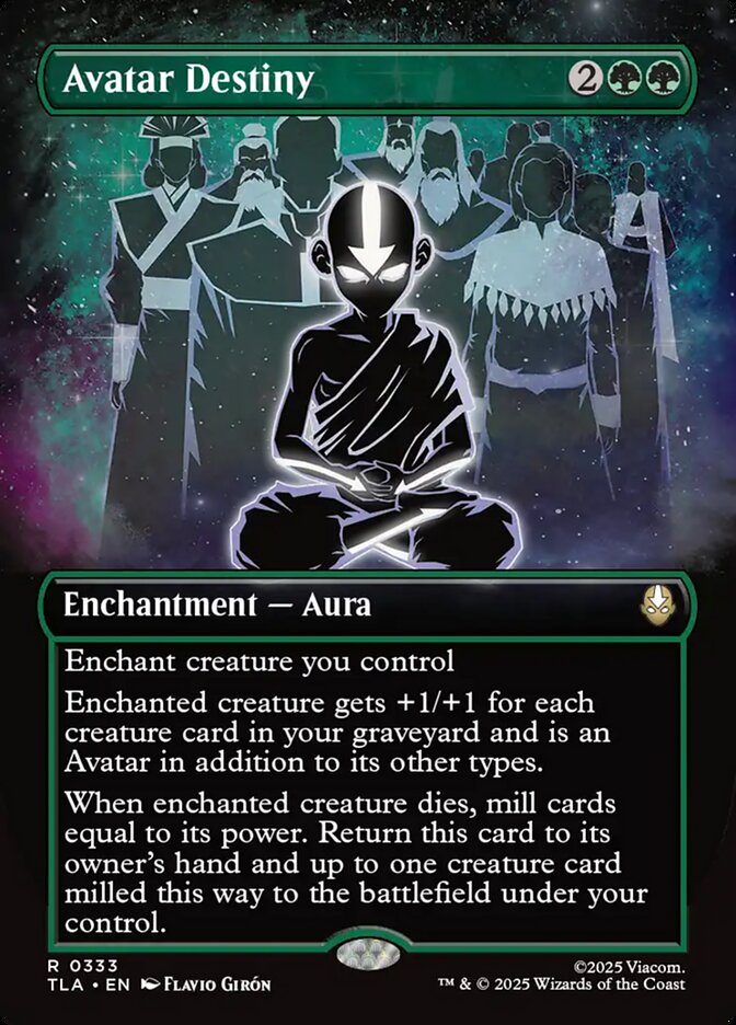 Avatar Destiny 333 (Avatar: The Last Airbender)  - Foil | Good Games Adelaide SA
