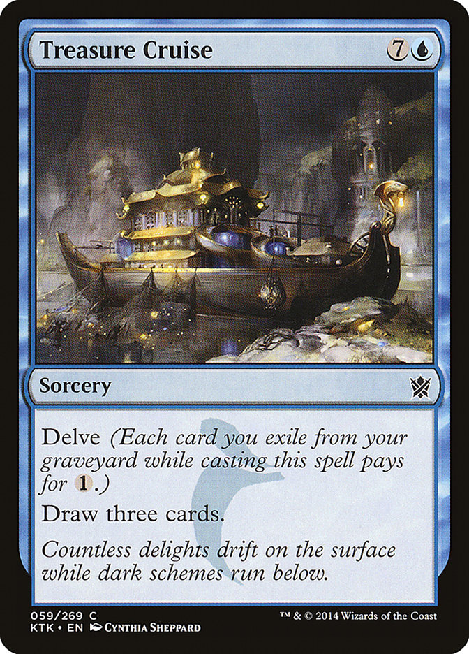 Treasure Cruise 59 (Khans of Tarkir)  - Foil | Good Games Adelaide SA