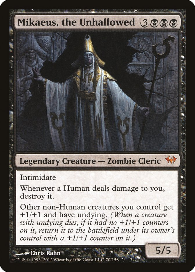 Mikaeus, the Unhallowed 70 (Dark Ascension)  - Foil | Good Games Adelaide SA