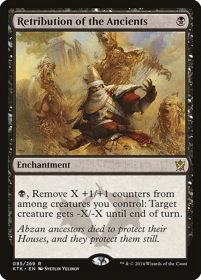Retribution of the Ancients 85 (Khans of Tarkir)  - Foil | Good Games Adelaide SA