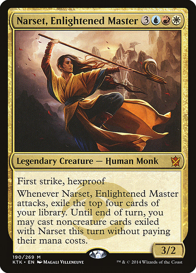 Narset, Enlightened Master 190 (Khans of Tarkir)  | Good Games Adelaide SA