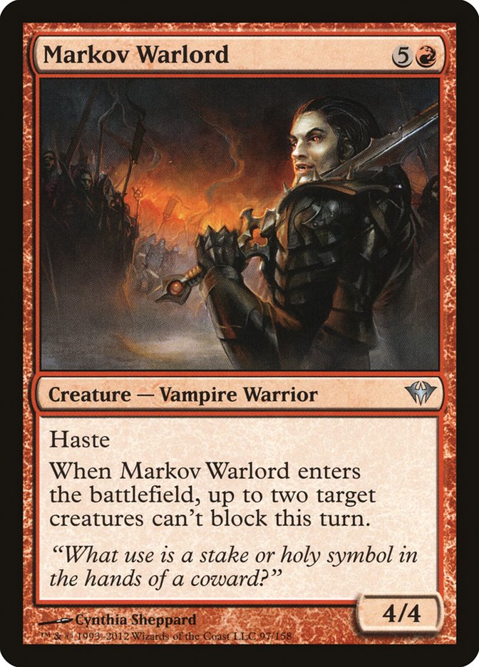 Markov Warlord 97 (Dark Ascension)  | Good Games Adelaide SA