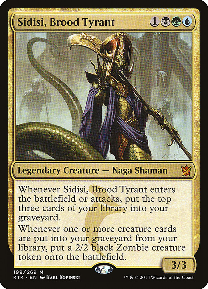 Sidisi, Brood Tyrant 199 (Khans of Tarkir)  | Good Games Adelaide SA
