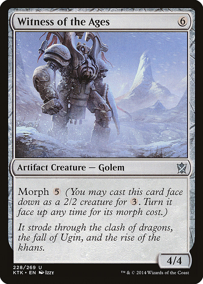 Witness of the Ages 228 (Khans of Tarkir)  | Good Games Adelaide SA