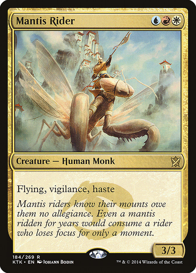 Mantis Rider 184 (Khans of Tarkir)  - Foil | Good Games Adelaide SA