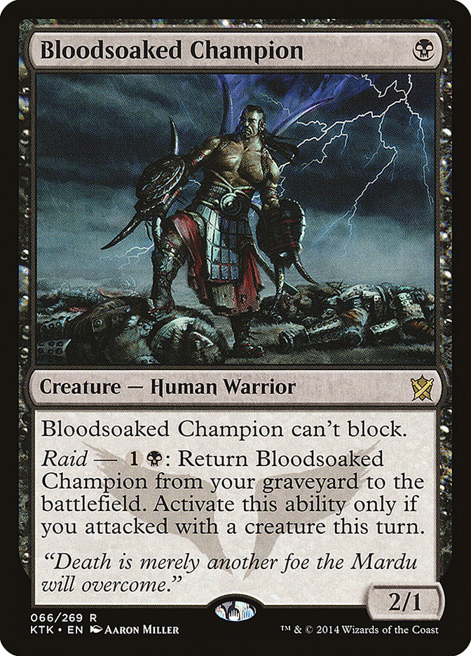 Bloodsoaked Champion 66 (Khans of Tarkir)  | Good Games Adelaide SA