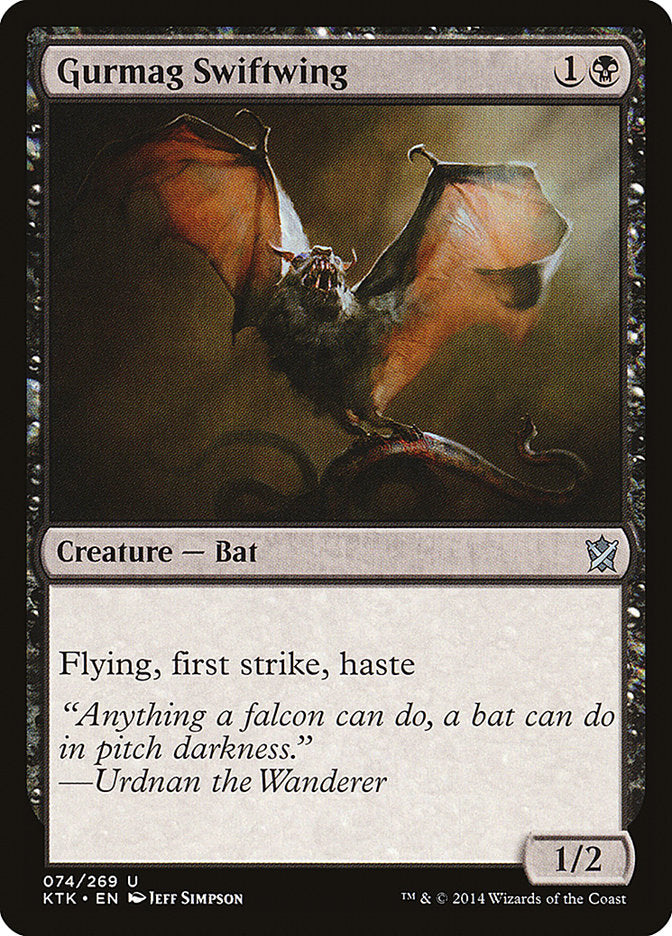 Gurmag Swiftwing 74 (Khans of Tarkir)  - Foil | Good Games Adelaide SA