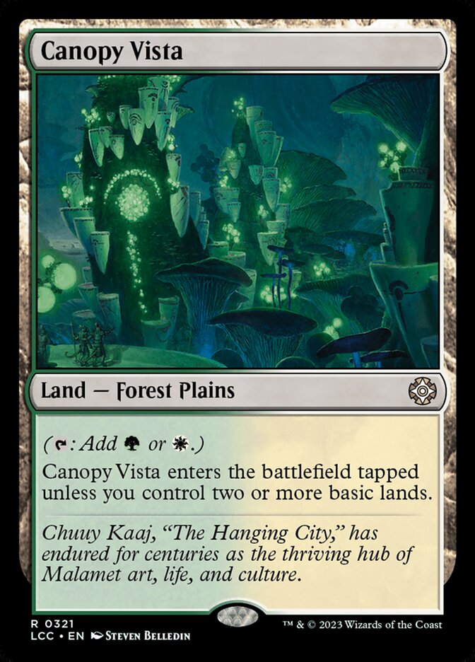 Canopy Vista 321 (Commander: The Lost Caverns of Ixalan)  | Good Games Adelaide SA