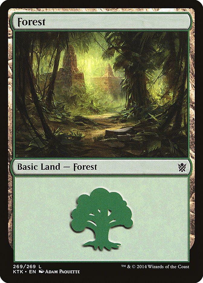 Forest 269 (Khans of Tarkir)  | Good Games Adelaide SA