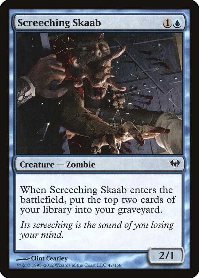 Screeching Skaab 47 (Dark Ascension)  | Good Games Adelaide SA