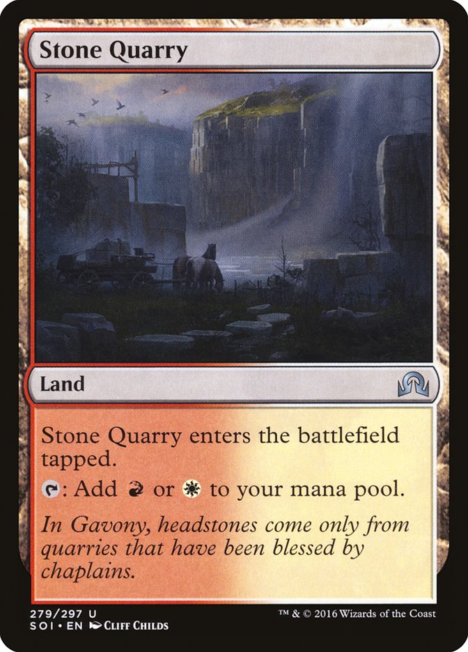 Stone Quarry 279 (Shadows over Innistrad)  | Good Games Adelaide SA