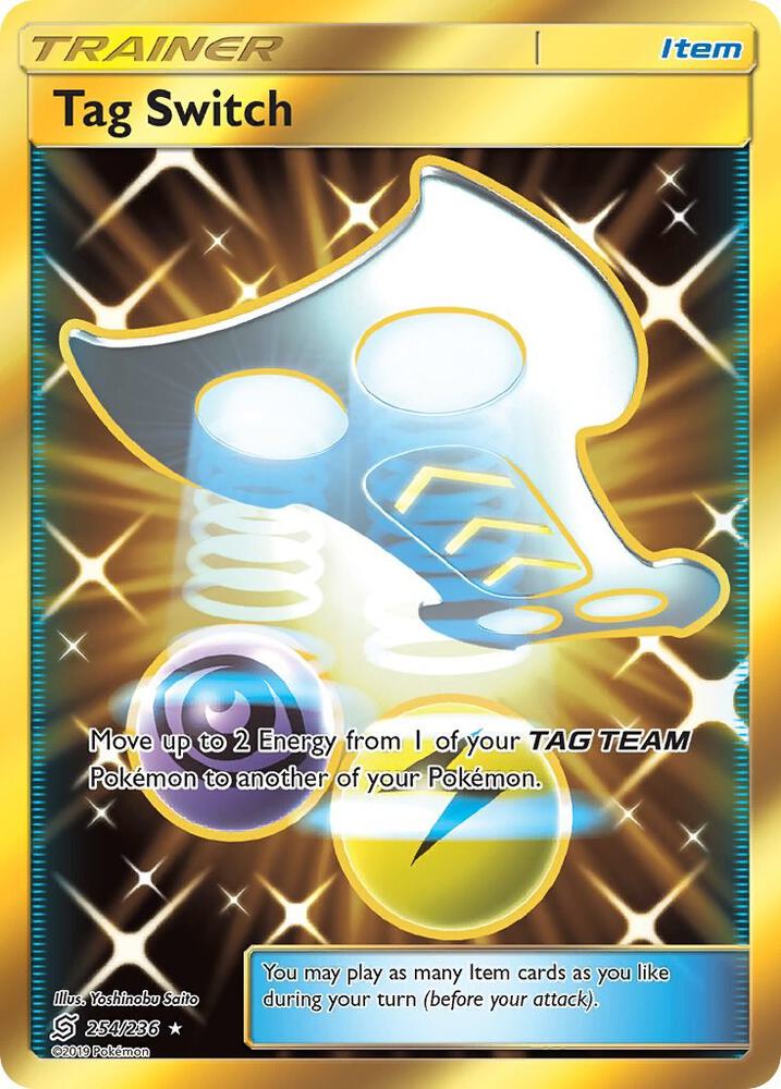 Tag Switch Secret 254/236 (SM - Unified Minds)  - Holofoil | Good Games Adelaide SA