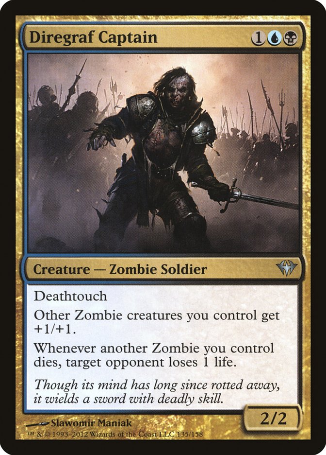 Diregraf Captain 135 (Dark Ascension)  - Foil | Good Games Adelaide SA