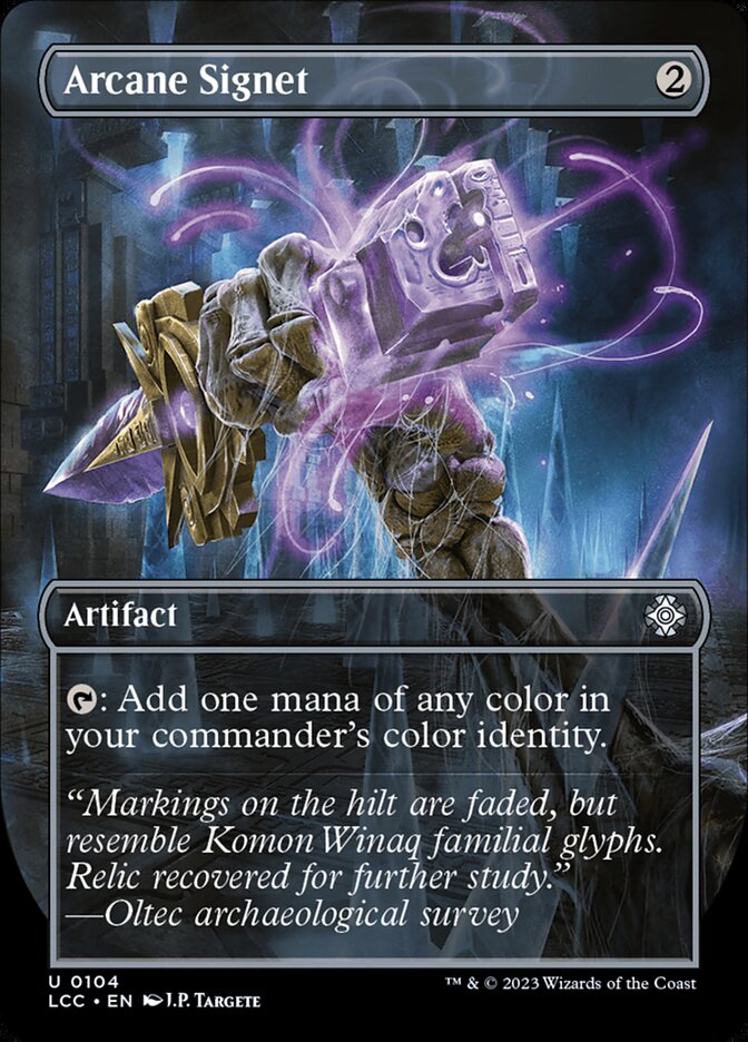 Arcane Signet 104 (Commander: The Lost Caverns of Ixalan)  - Foil | Good Games Adelaide SA