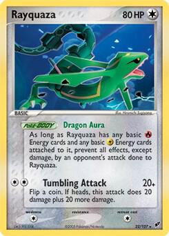 Rayquaza 22 107 022/107 (Deck Exclusives)  - Holofoil | Good Games Adelaide SA