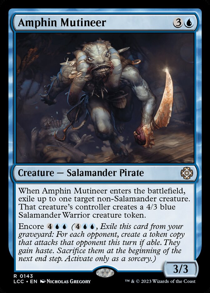 Amphin Mutineer 143 (Commander: The Lost Caverns of Ixalan)  | Good Games Adelaide SA