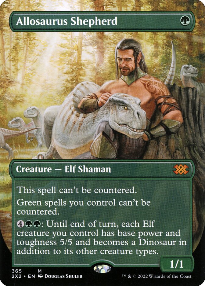 Allosaurus Shepherd 365 (Double Masters 2022)  - Foil | Good Games Adelaide SA
