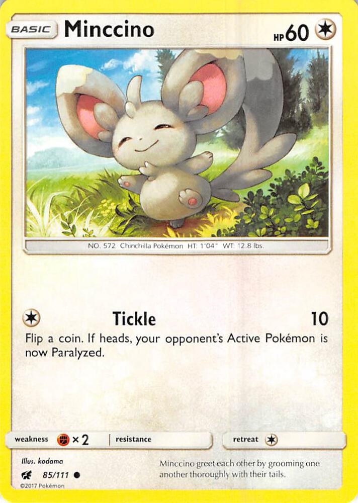 Minccino 85/111 (SM - Crimson Invasion)  | Good Games Adelaide SA