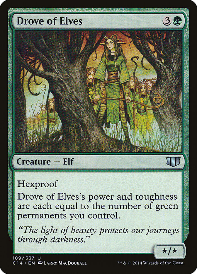 Drove of Elves 189 (Commander 2014)  | Good Games Adelaide SA