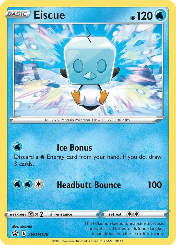 Eiscue SWSH128 (SWSH: Sword & Shield Promo Cards)  - Holofoil | Good Games Adelaide SA
