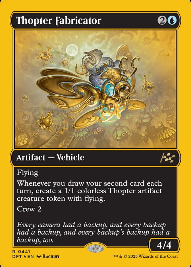 Thopter Fabricator 441 (Aetherdrift)  - Foil | Good Games Adelaide SA