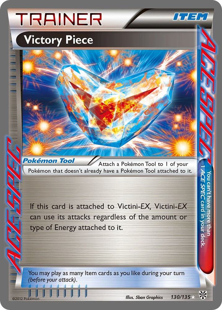 Victory Piece 130/135 (Plasma Storm)  - Holofoil | Good Games Adelaide SA