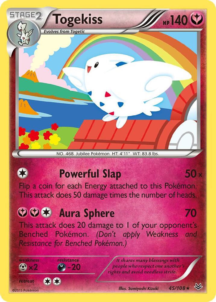 Togekiss 45/108 (XY - Roaring Skies)  | Good Games Adelaide SA