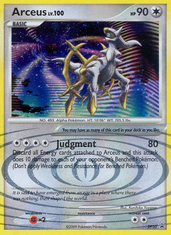 Arceus DP50 (Diamond and Pearl Promos)  - Holofoil | Good Games Adelaide SA