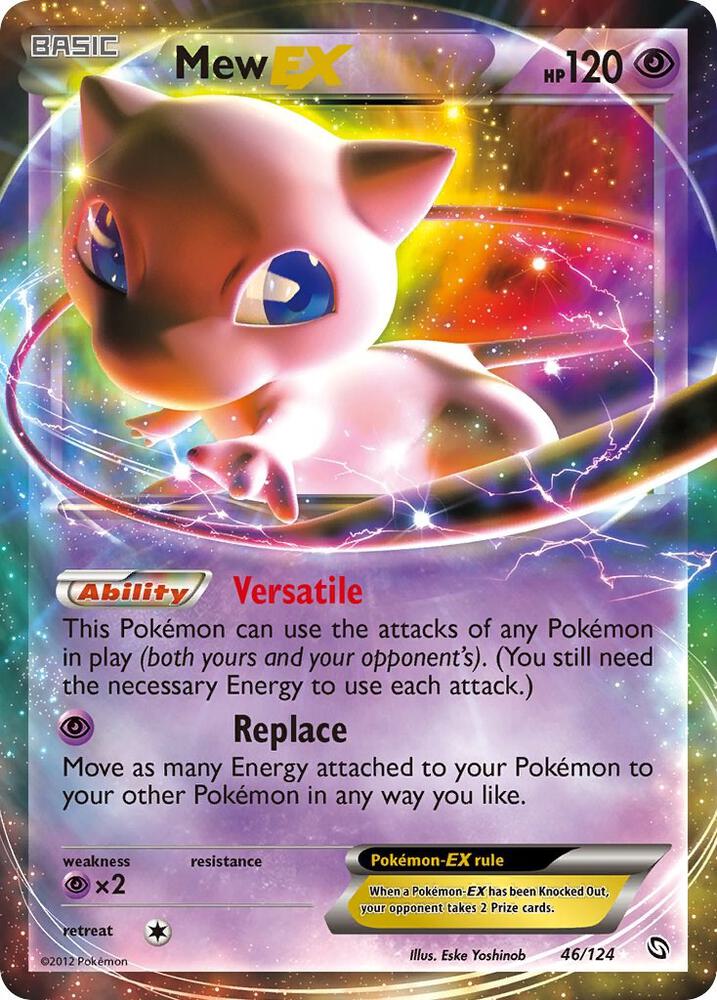 Mew EX 46/124 (Dragons Exalted)  - Holofoil | Good Games Adelaide SA