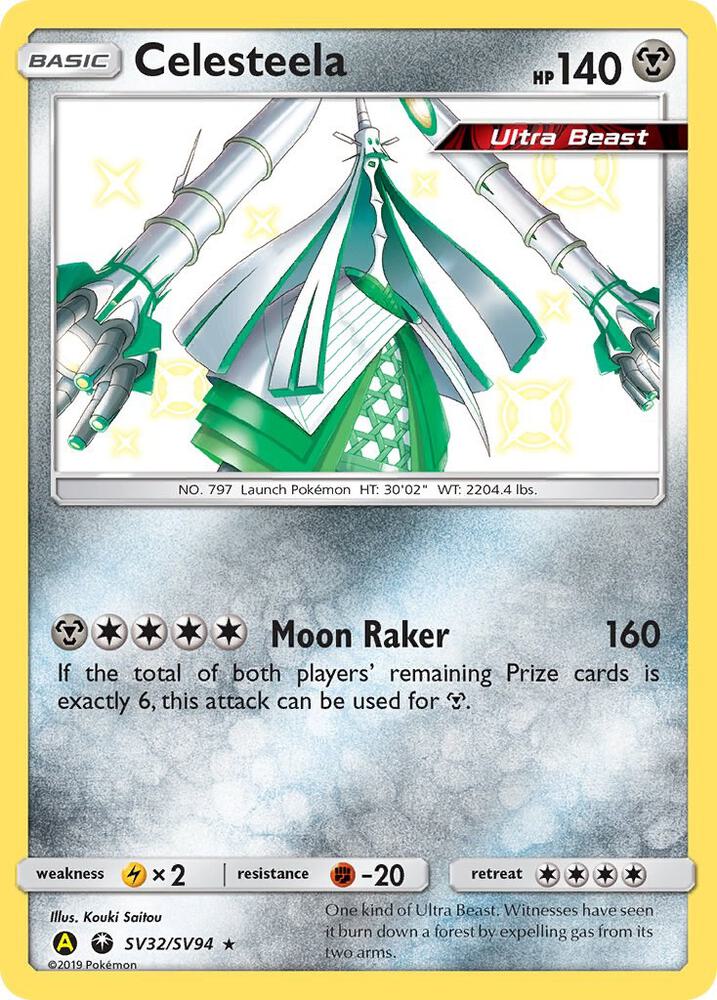 Celesteela SV32/SV94 (Hidden Fates: Shiny Vault)  - Holofoil | Good Games Adelaide SA