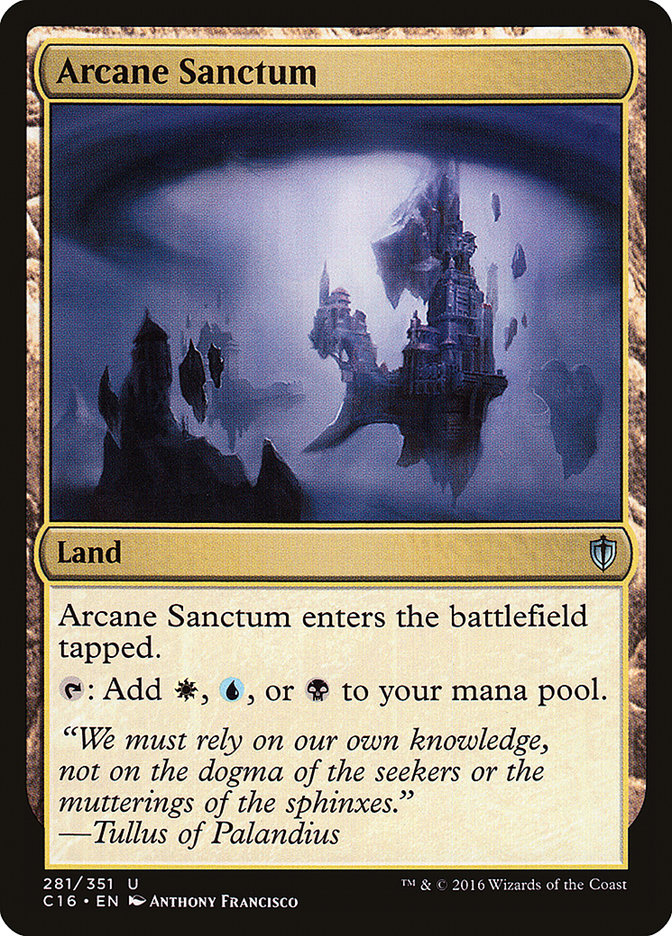 Arcane Sanctum 281 (Commander 2016)  | Good Games Adelaide SA
