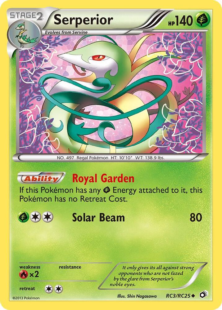 Serperior RC3/RC25 (Legendary Treasures: Radiant Collection)  - Holofoil | Good Games Adelaide SA