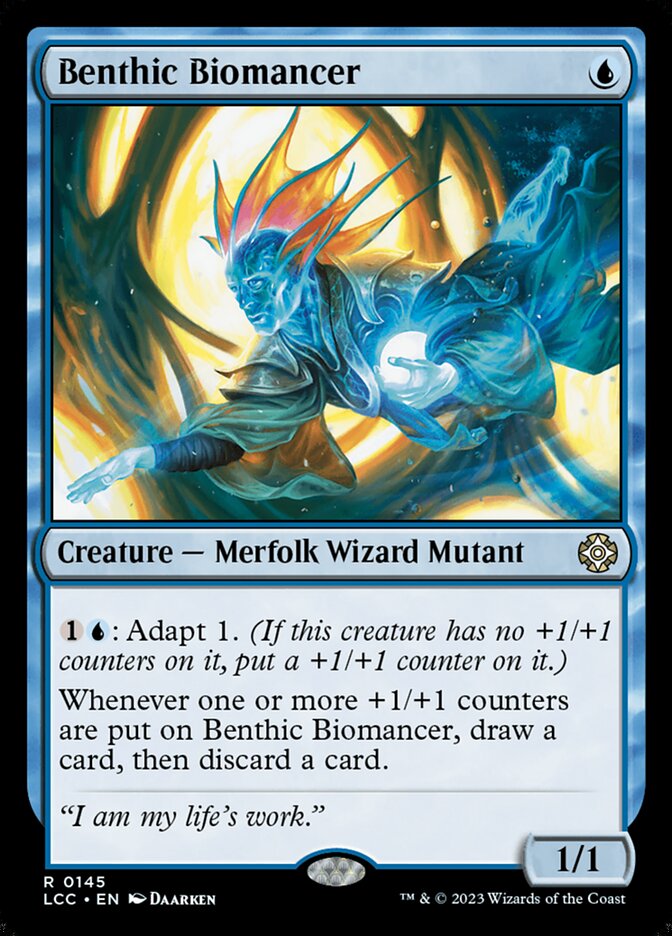 Benthic Biomancer 145 (Commander: The Lost Caverns of Ixalan)  | Good Games Adelaide SA