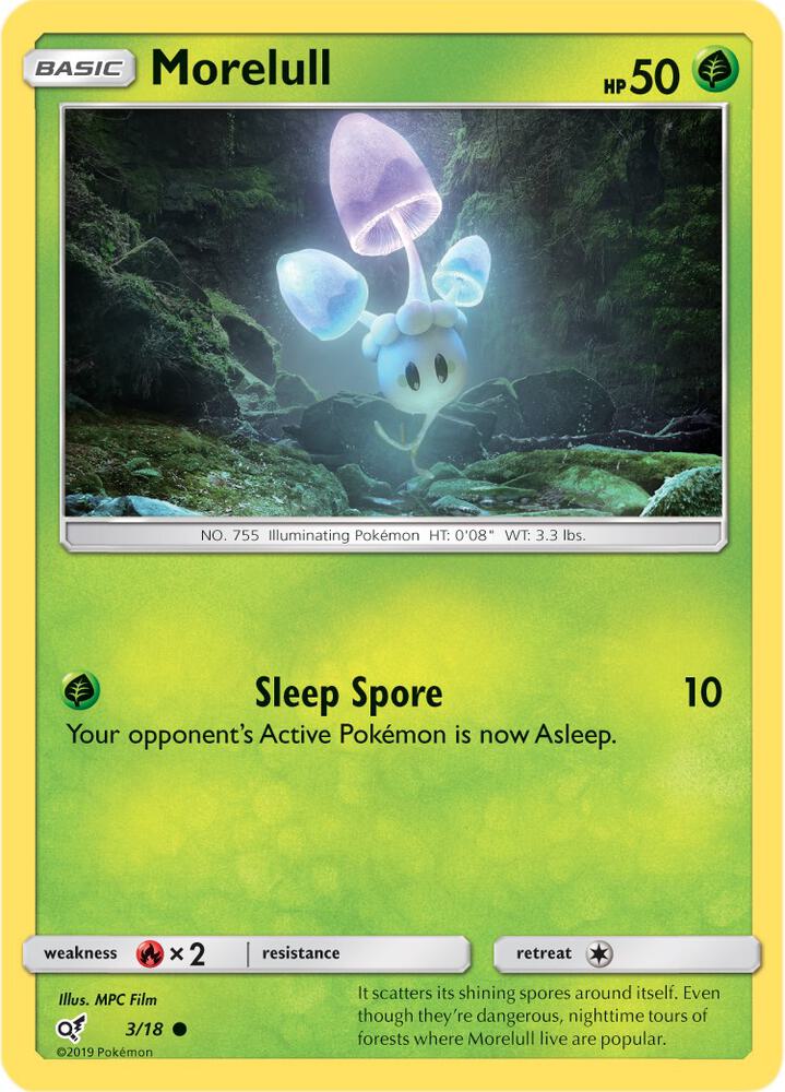 Morelull 3/18 (Detective Pikachu)  - Holofoil | Good Games Adelaide SA