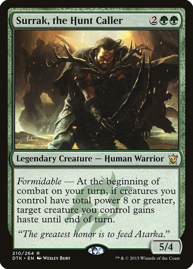 Surrak, the Hunt Caller 210 (Dragons of Tarkir)  | Good Games Adelaide SA