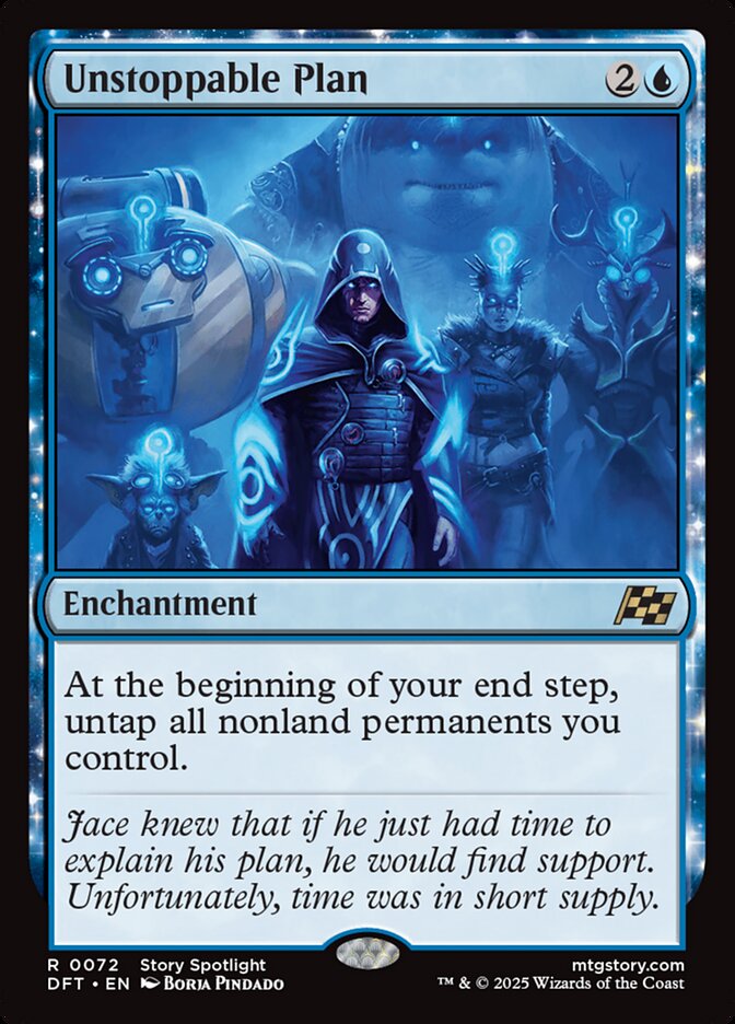 Unstoppable Plan 72 (Aetherdrift)  - Foil | Good Games Adelaide SA