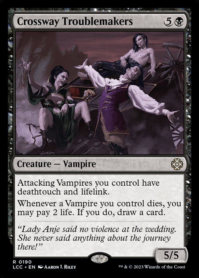 Crossway Troublemakers 190 (Commander: The Lost Caverns of Ixalan)  | Good Games Adelaide SA