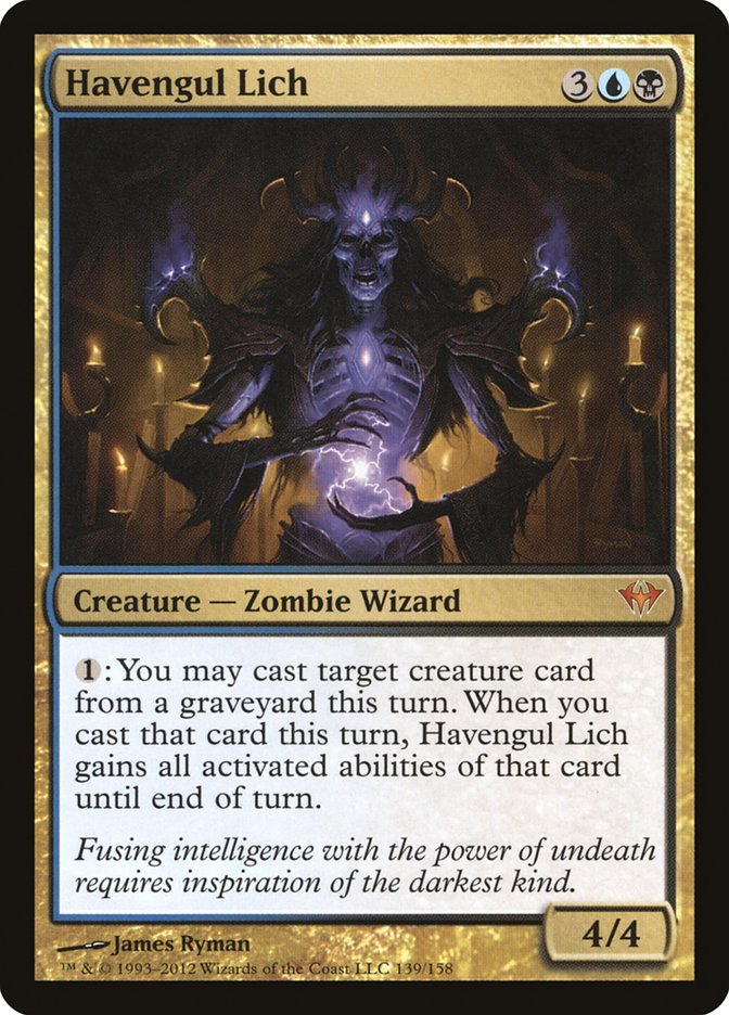 Havengul Lich 139 (Dark Ascension)  - Foil | Good Games Adelaide SA