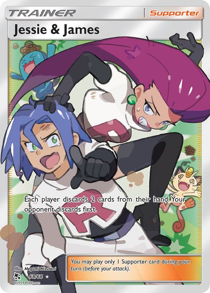 Jessie and James Full Art 68/68 (Hidden Fates)  - Holofoil | Good Games Adelaide SA