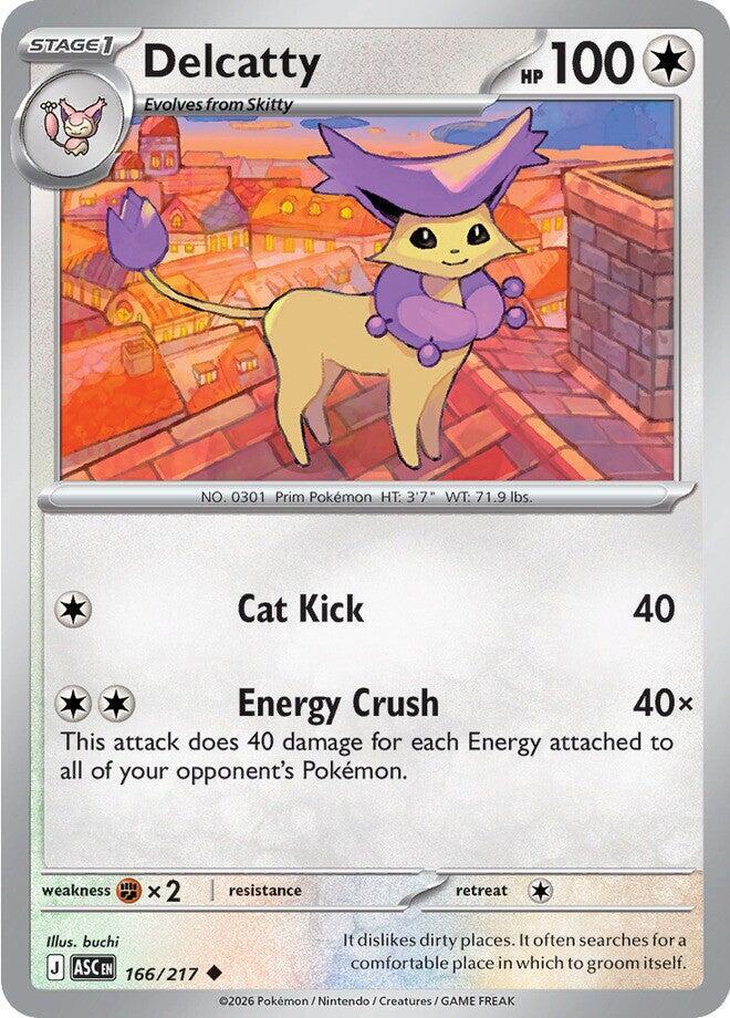 Delcatty 166/217 (ME: Ascended Heroes)  | Good Games Adelaide SA