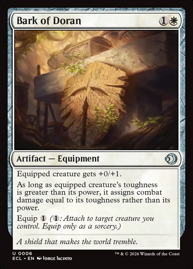 Bark of Doran 6 (Lorwyn Eclipsed)  - Foil | Good Games Adelaide SA