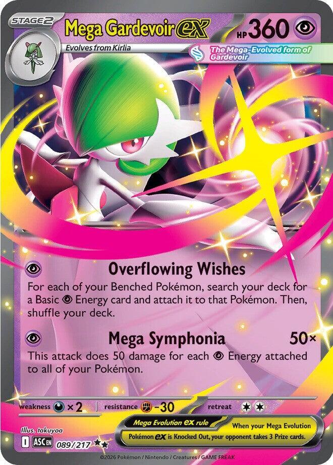 Mega Gardevoir ex 089/217 (ME: Ascended Heroes)  - Holofoil | Good Games Adelaide SA