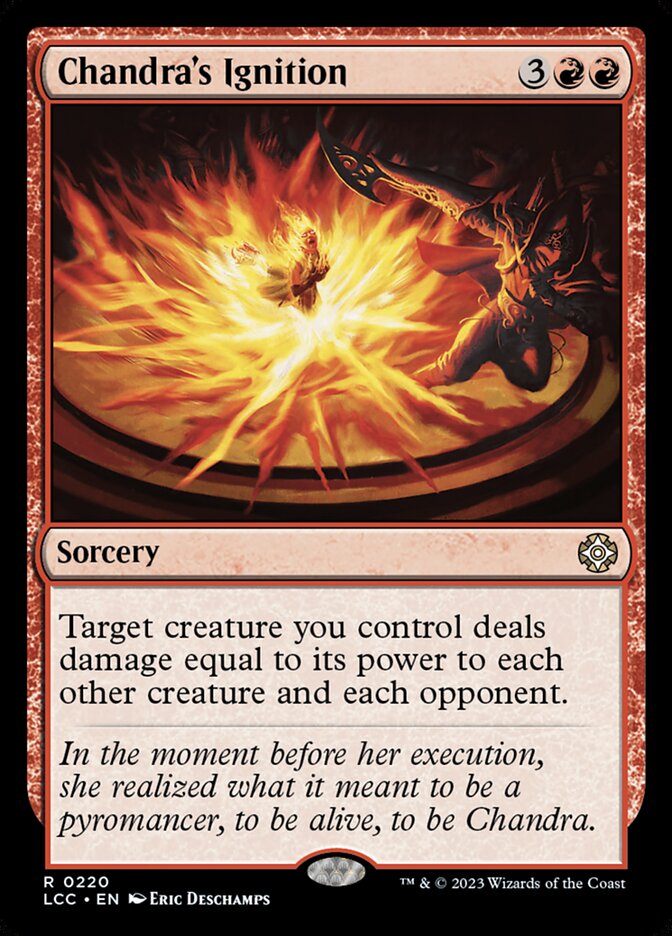 Chandra's Ignition 220 (Commander: The Lost Caverns of Ixalan)  | Good Games Adelaide SA