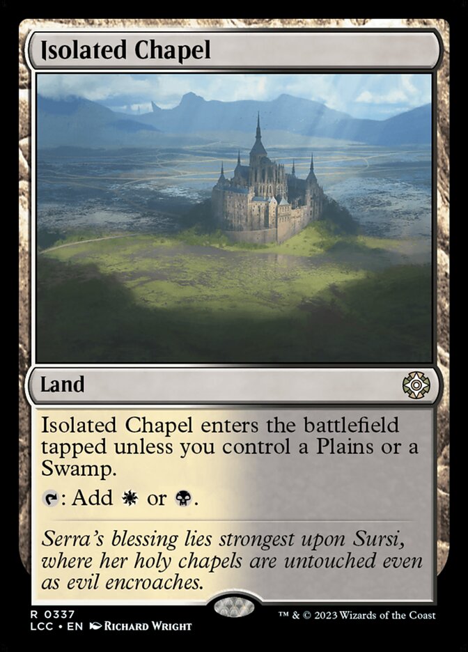 Isolated Chapel 337 (Commander: The Lost Caverns of Ixalan)  | Good Games Adelaide SA