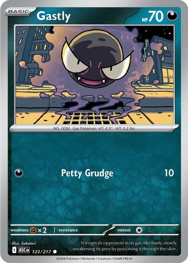 Gastly 123/217 (ME: Ascended Heroes)  | Good Games Adelaide SA