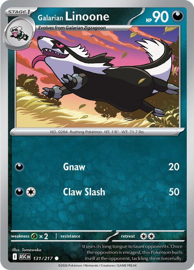 Galarian Linoone 131/217 (ME: Ascended Heroes)  | Good Games Adelaide SA