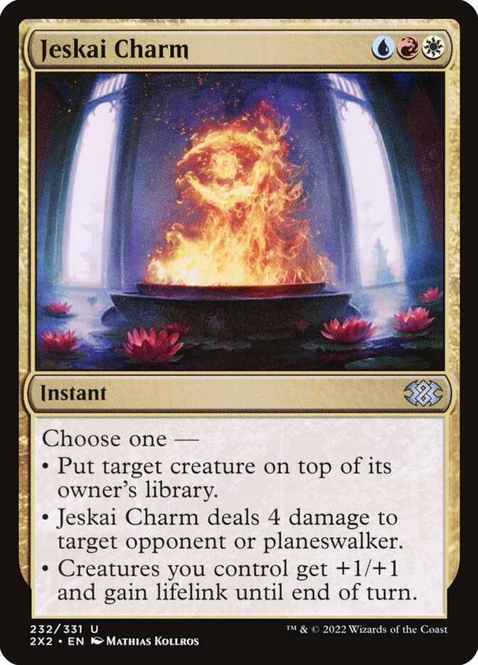 Jeskai Charm 232 (Double Masters 2022)  - Foil | Good Games Adelaide SA