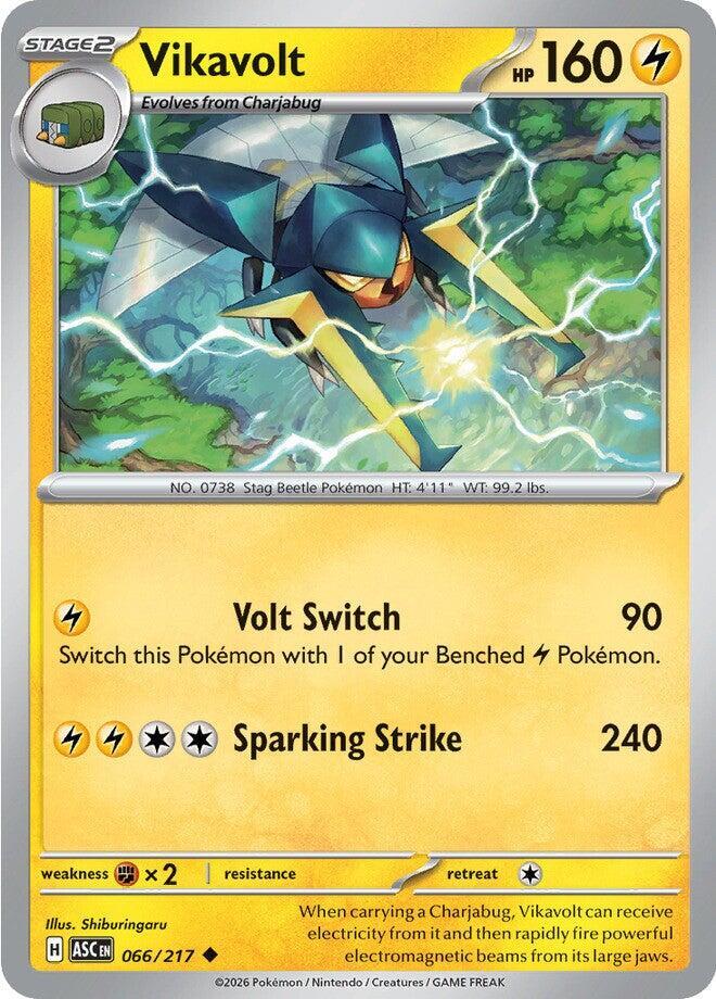 Vikavolt 066/217 (ME: Ascended Heroes)  - Reverse Holofoil | Good Games Adelaide SA