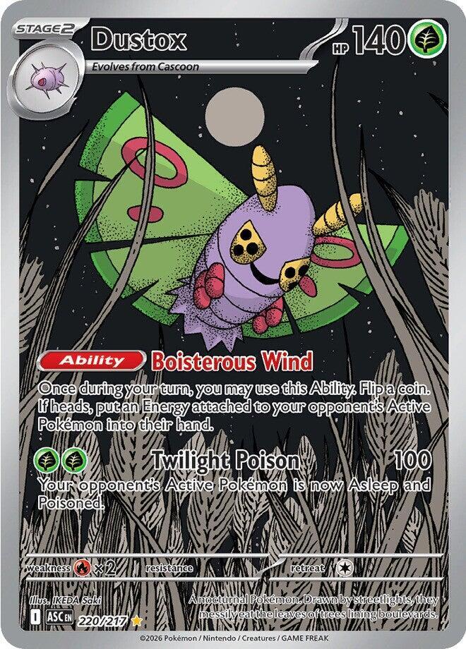 Dustox 220/217 (ME: Ascended Heroes)  - Holofoil | Good Games Adelaide SA