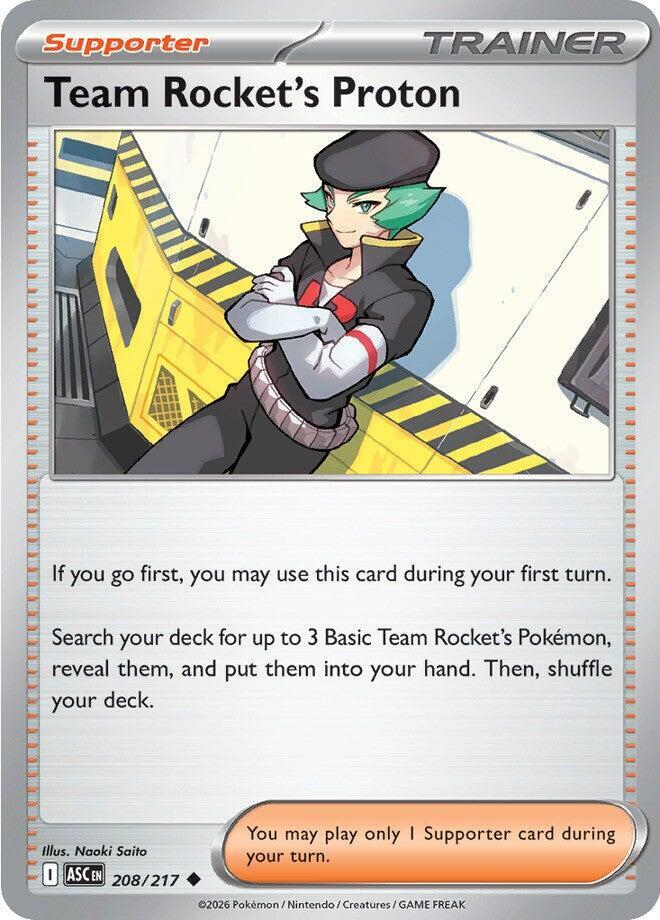 Team Rocket's Proton 208/217 (ME: Ascended Heroes)  | Good Games Adelaide SA